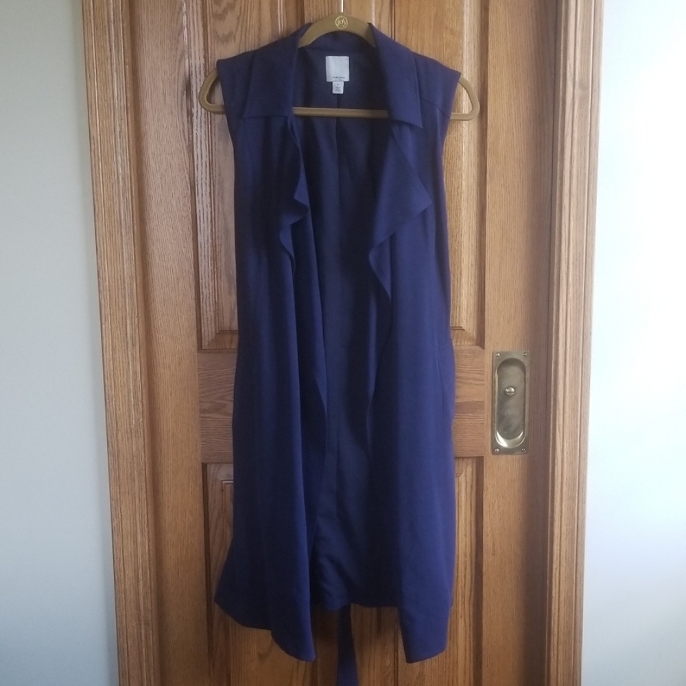 Halogen Sleeveless Trench